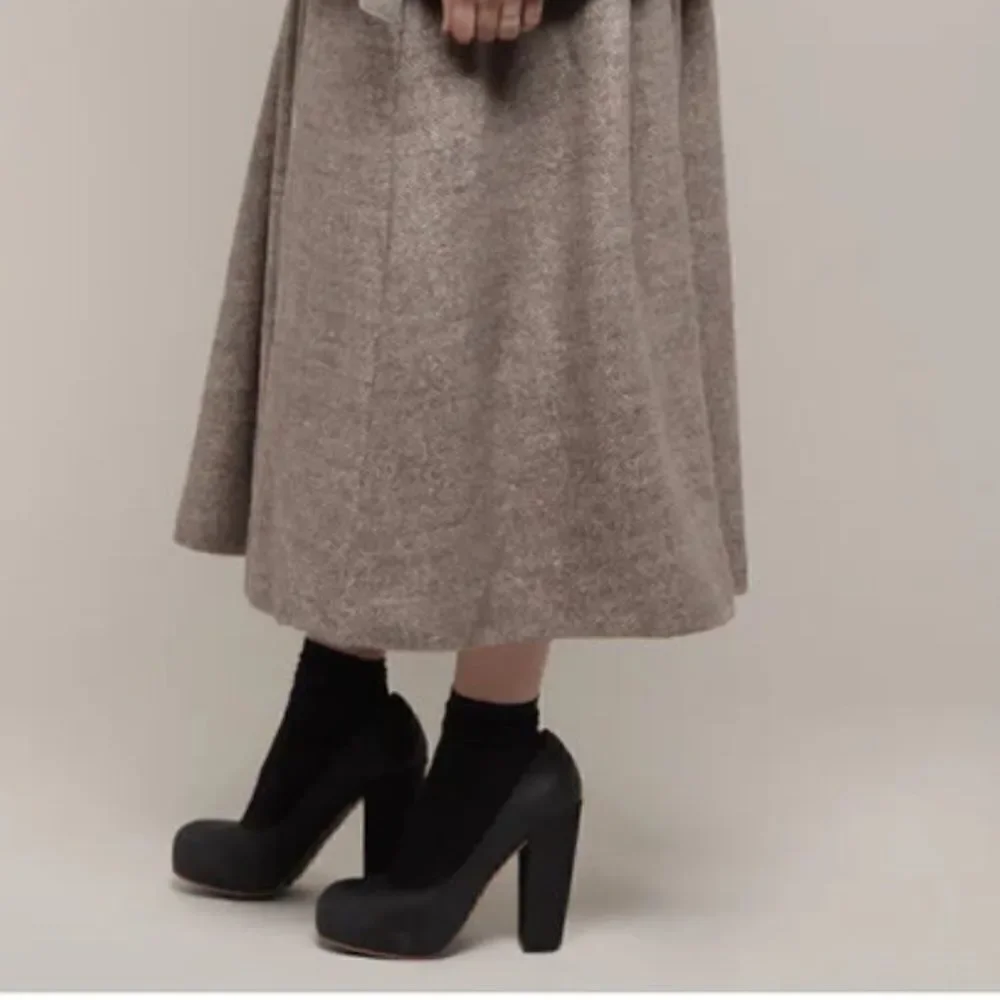 Acne Studios Vega Block Heel Court Shoes Heels